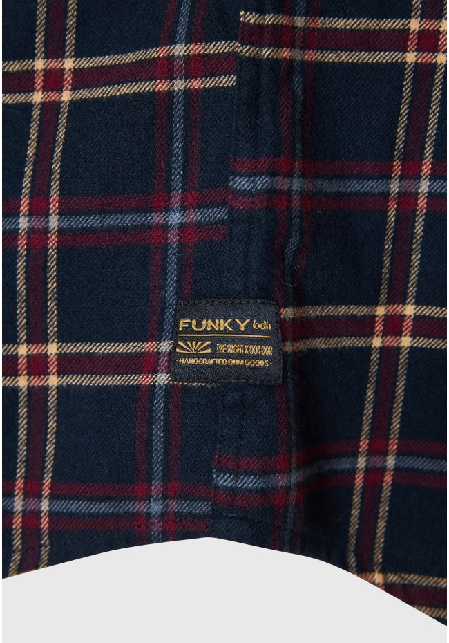 Ανδρικό καρό flannel πουκάμισο