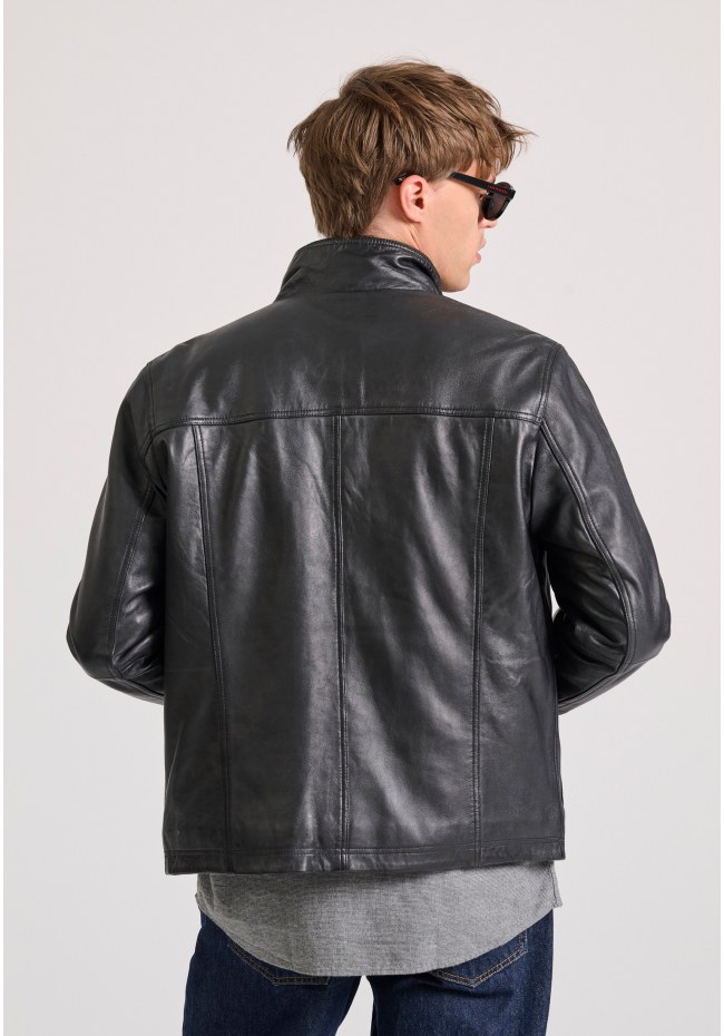 Ανδρικό δερμάτινο jacket (Sheepskin)