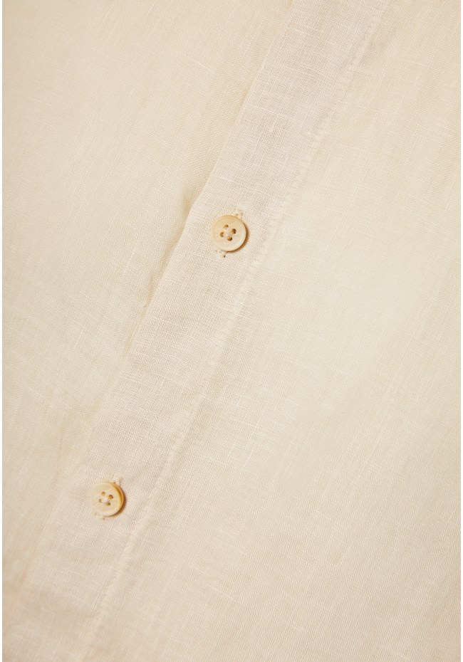 Garment dyed λινό πουκάμισο - The essentials