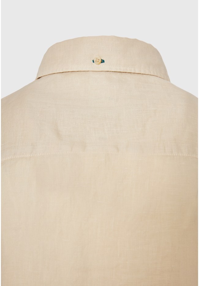 Garment dyed λινό πουκάμισο - The essentials