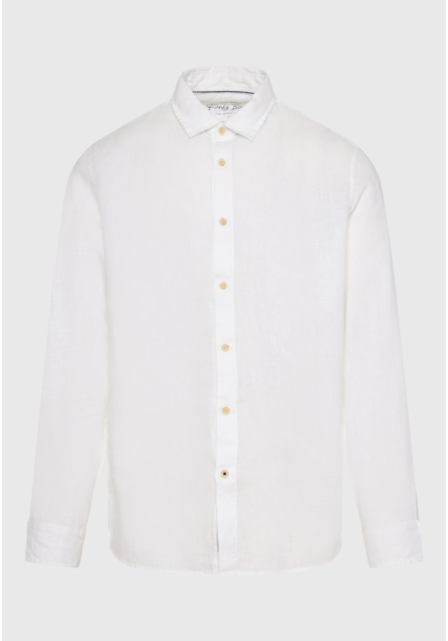 Garment dyed λινό πουκάμισο - The essentials