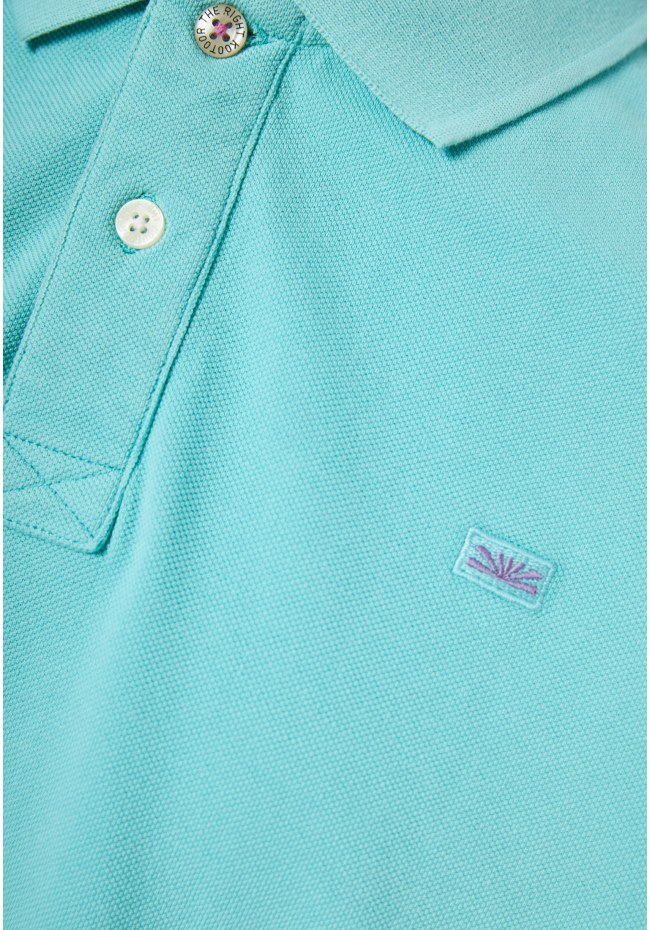 Polo μπλούζα με κεντημένο logo - The essentials