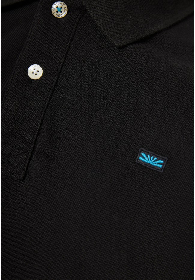 Polo μπλούζα με κεντημένο logo - The essentials