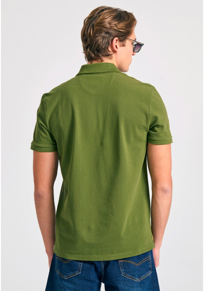 Polo μπλούζα με κεντημένο logo - The essentials