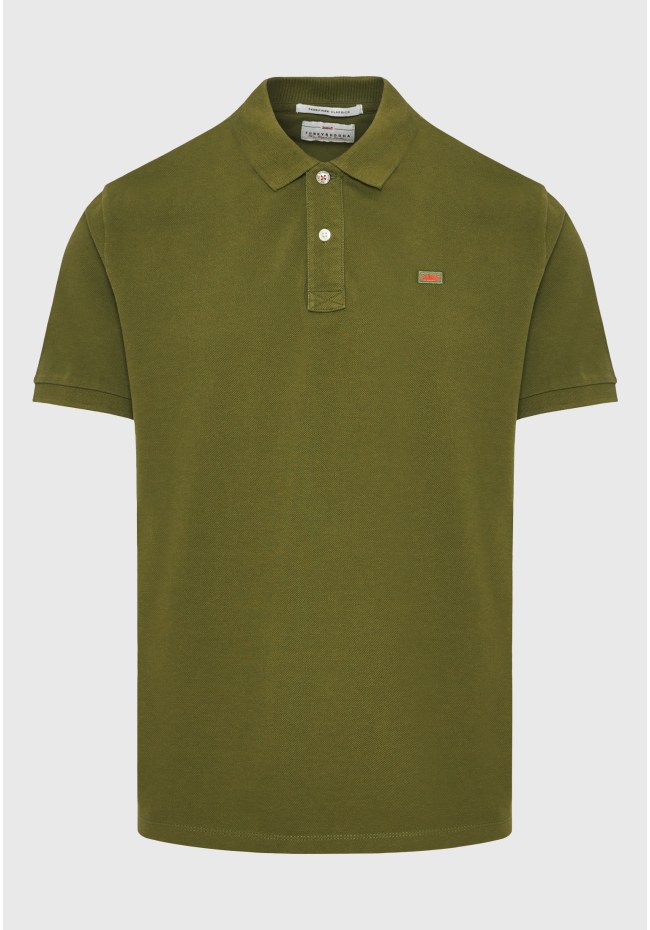 Polo μπλούζα με κεντημένο logo - The essentials