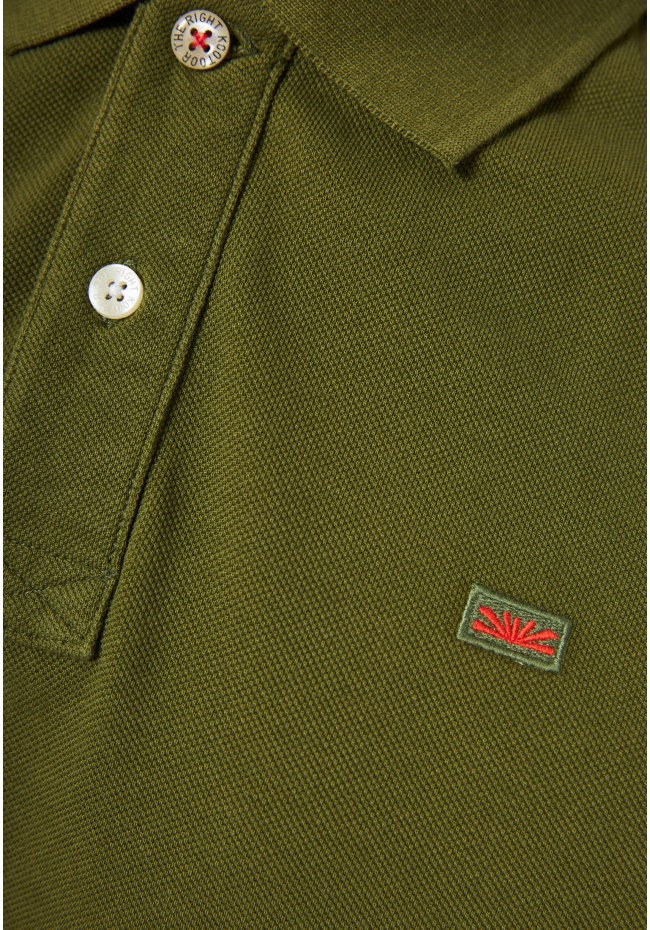 Polo μπλούζα με κεντημένο logo - The essentials