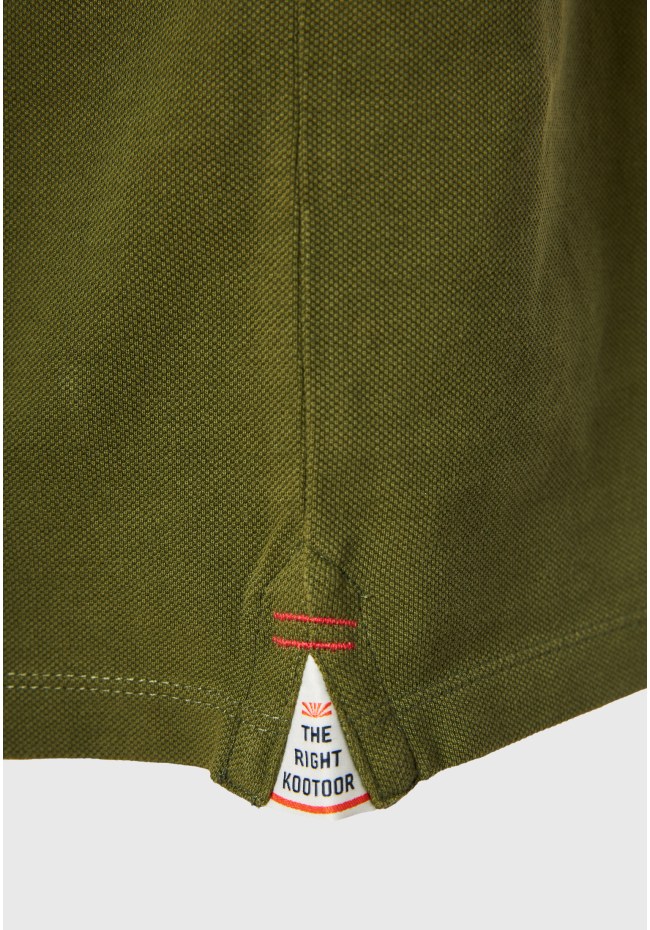 Polo μπλούζα με κεντημένο logo - The essentials