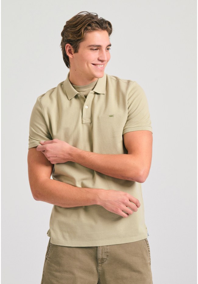 Polo μπλούζα με κεντημένο logo - The essentials