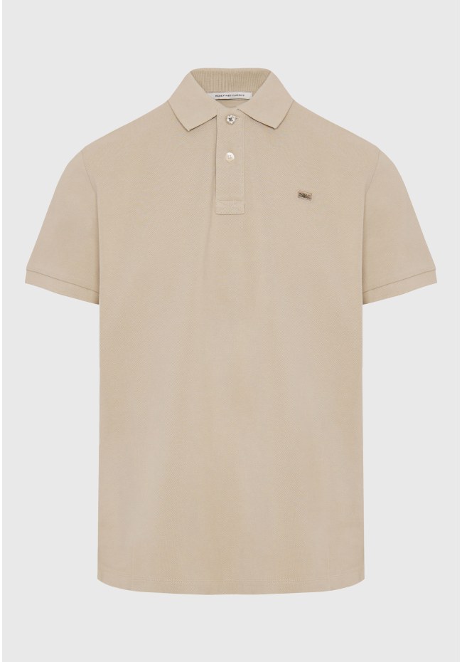 Polo μπλούζα με κεντημένο logo - The essentials