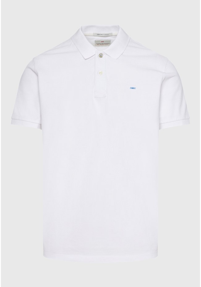 Polo μπλούζα με κεντημένο logo - The essentials