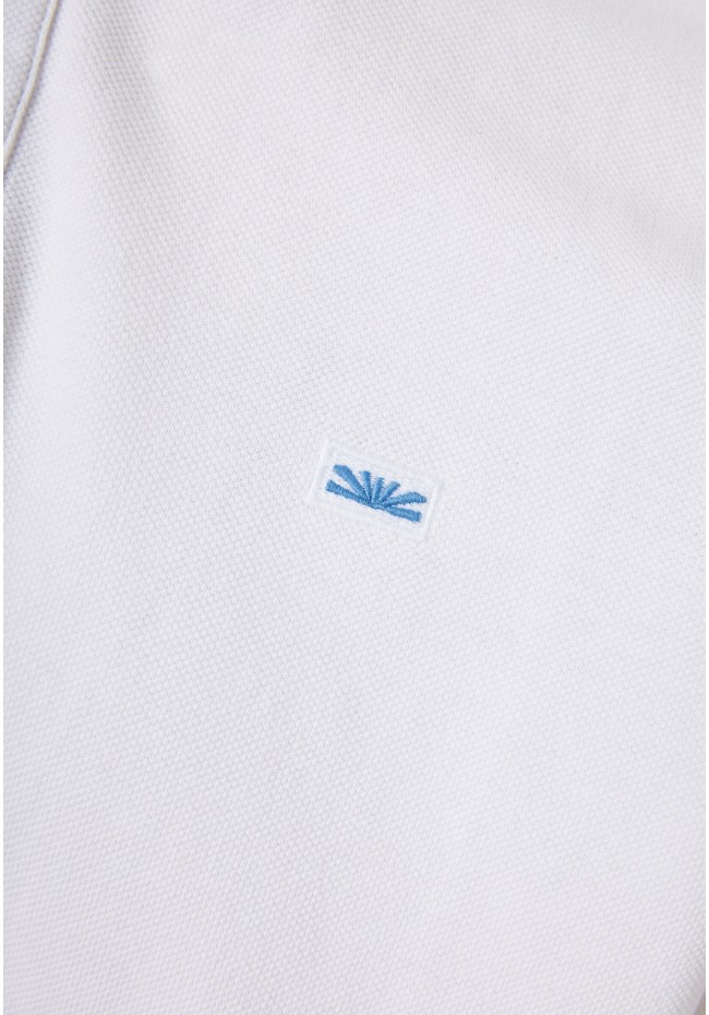 Polo μπλούζα με κεντημένο logo - The essentials