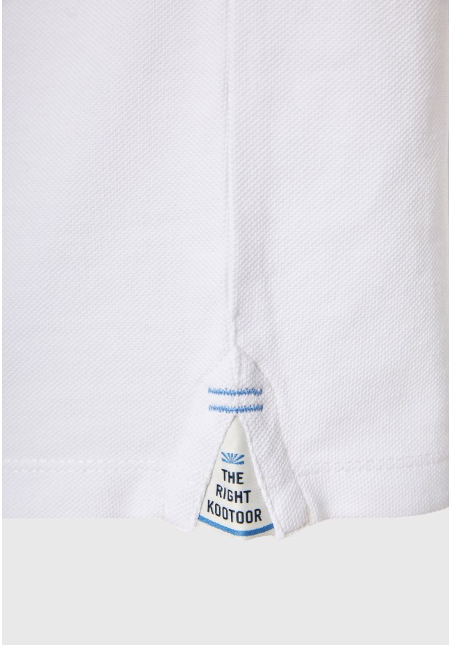 Polo μπλούζα με κεντημένο logo - The essentials