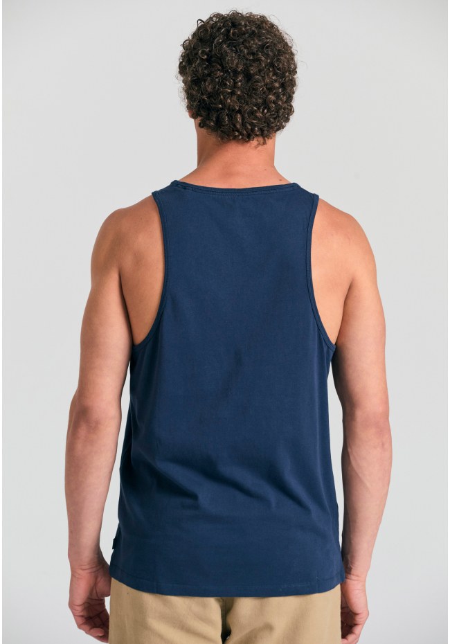 Ανδρικό tank top με logo στο στήθος