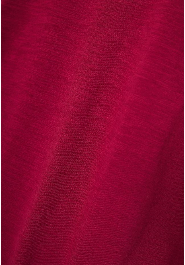 T-shirt with henley neck and raw cuts - The essentials