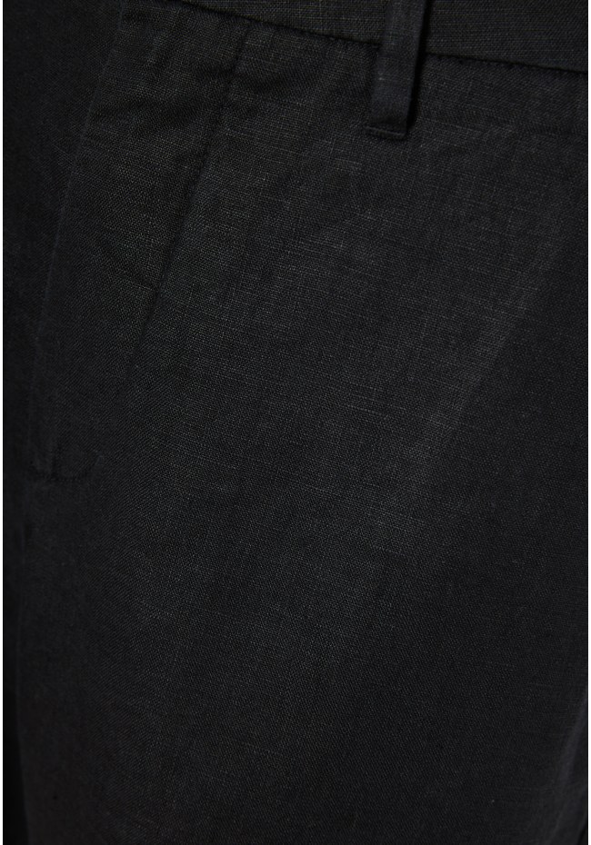 Ανδρική comfort fit λινή βερμούδα