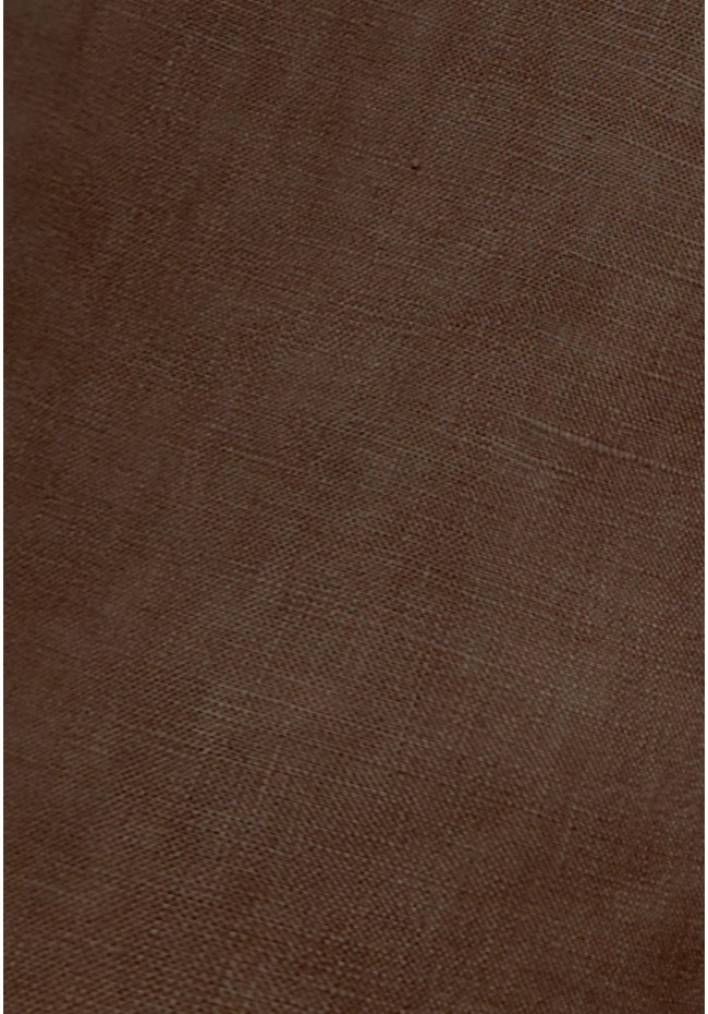 Comfort fit garment dyed λινή βερμούδα