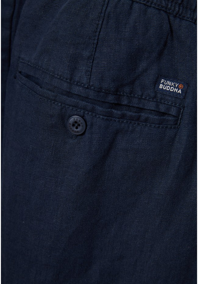 Men's comfort fit linen chino pants