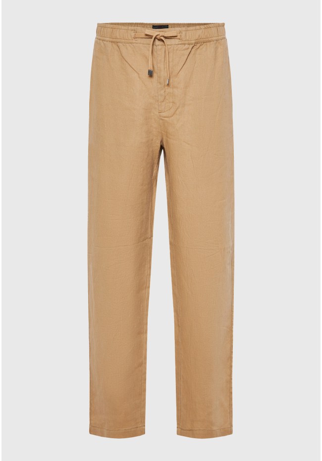 Ανδρικό comfort fit λινό chino παντελόνι