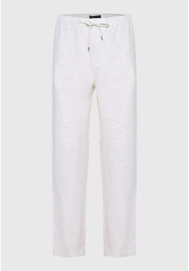 Ανδρικό comfort fit λινό chino παντελόνι