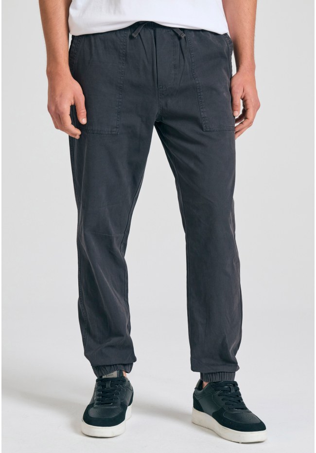Garment dyed chino παντελόνι με cuffed τελείωμα