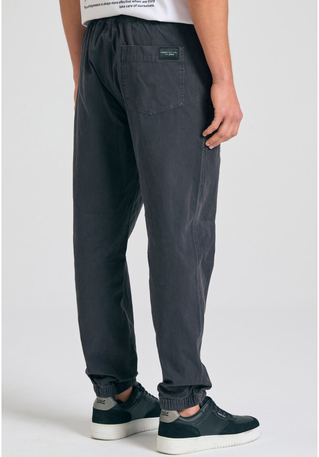 Garment dyed chino παντελόνι με cuffed τελείωμα
