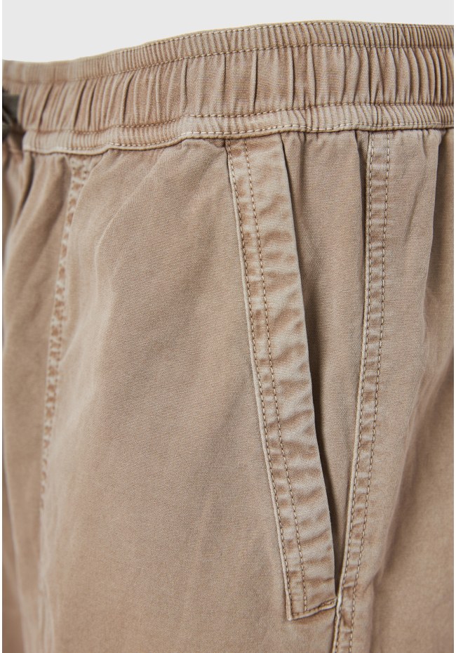Garment dyed chino βερμούδα