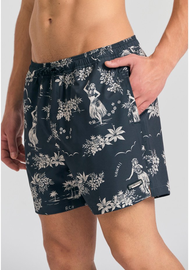 Ανδρικό μαγιό με floral print