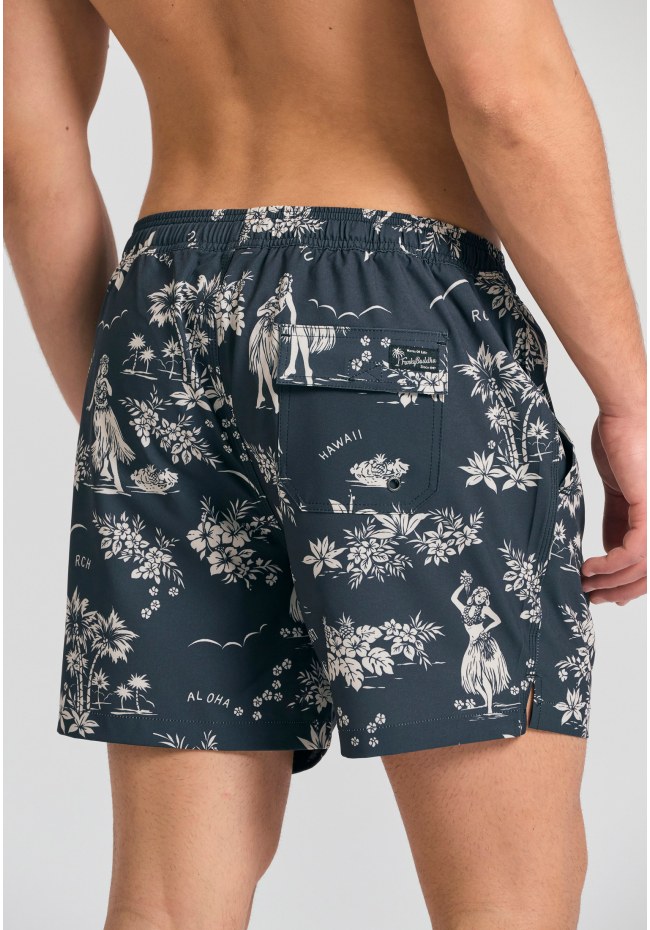 Ανδρικό μαγιό με floral print