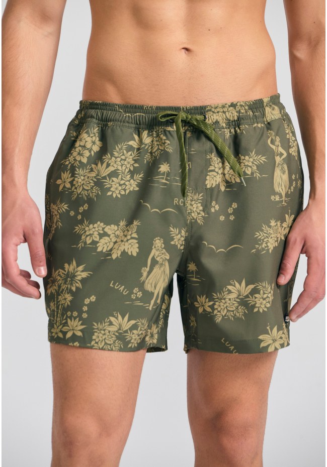 Ανδρικό μαγιό με floral print