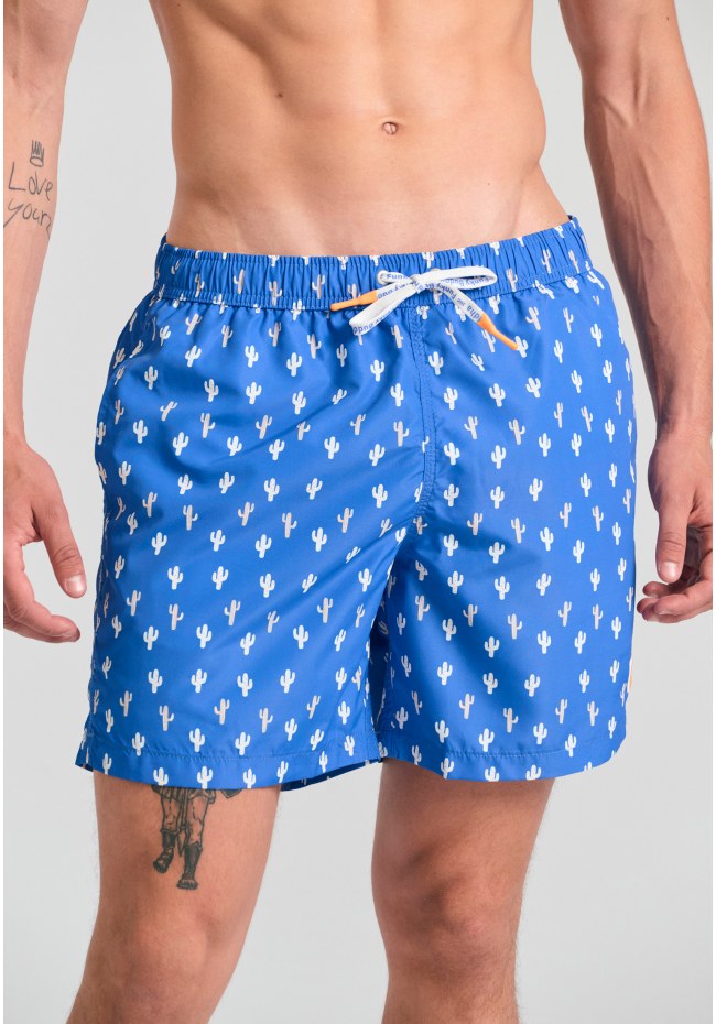 Ανδρικό μαγιό με all over τύπωμα