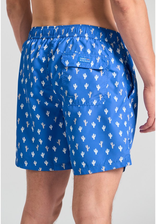 Ανδρικό μαγιό με all over τύπωμα