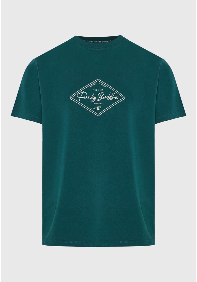T-shirt με Funky Buddha τύπωμα