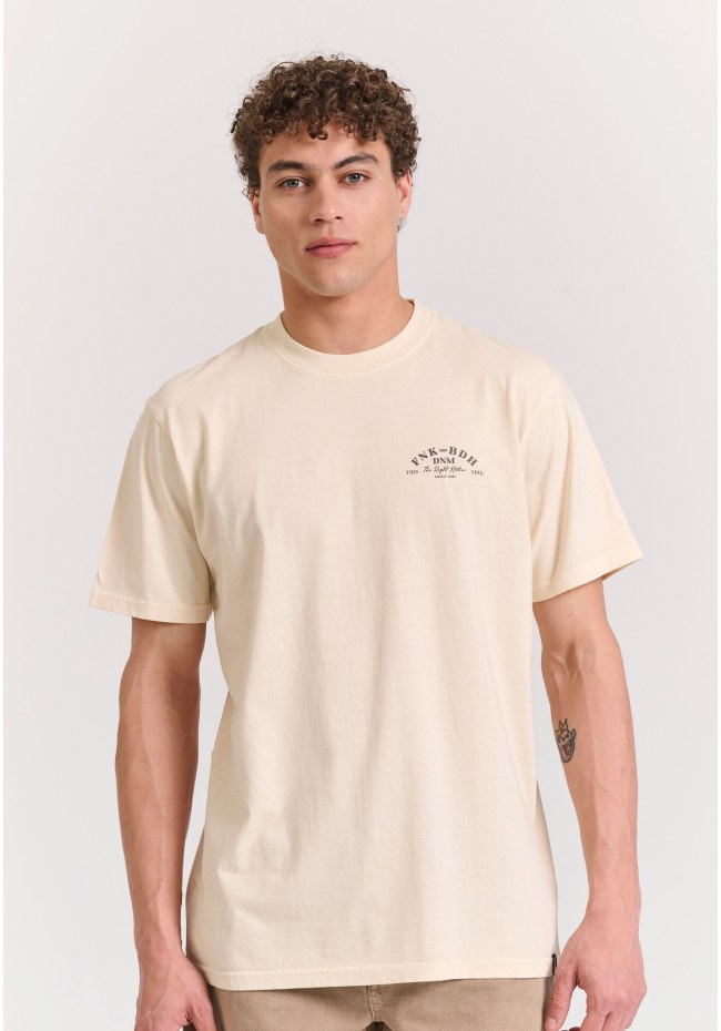 T-shirt με text artwork τύπωμα στην πλάτη