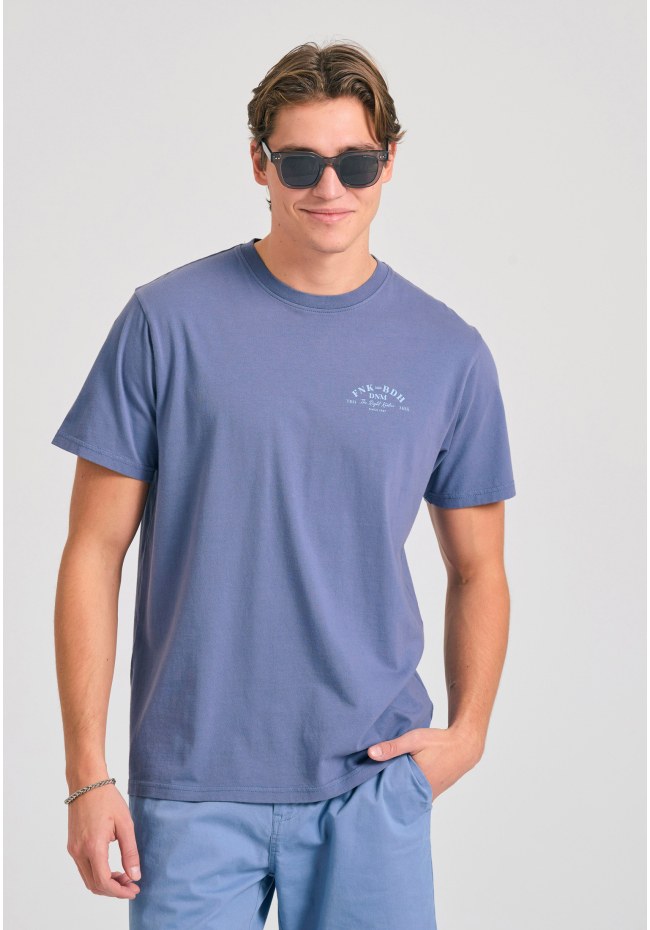 T-shirt με text artwork τύπωμα στην πλάτη