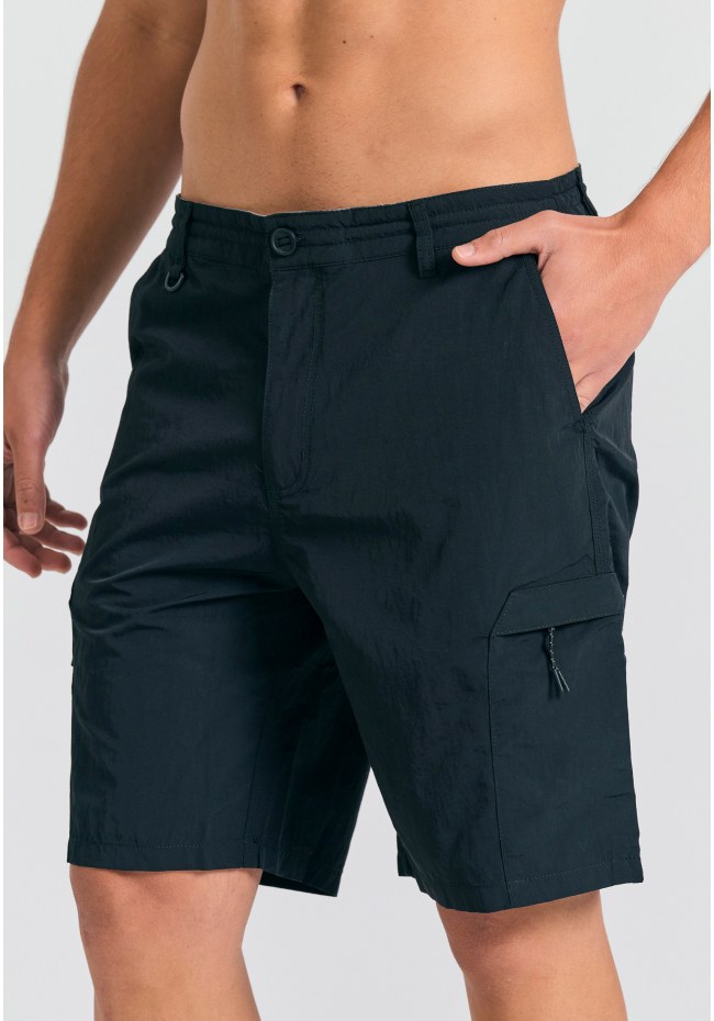 Ανδρικό μονόχρωμο cargo μαγιό