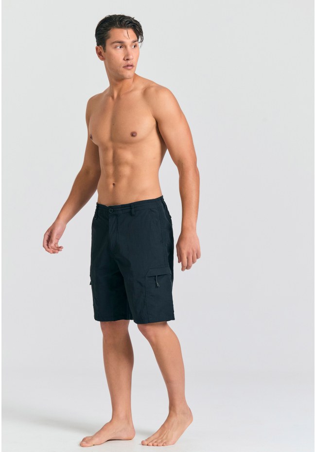 Ανδρικό μονόχρωμο cargo μαγιό