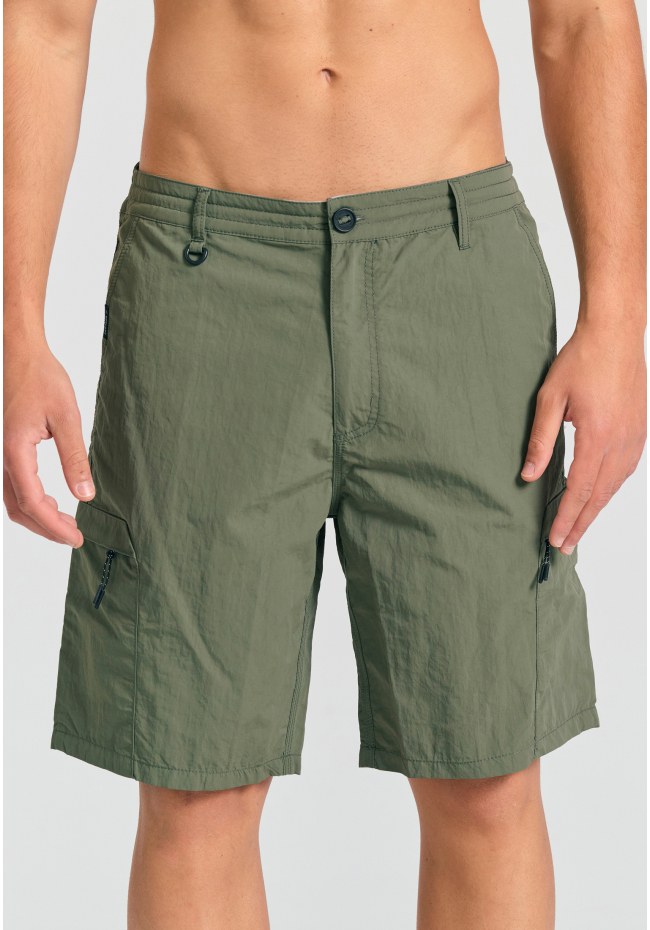 Ανδρικό μονόχρωμο cargo μαγιό