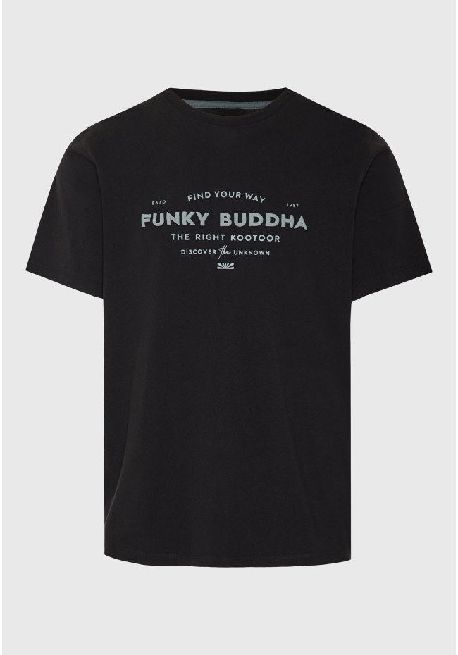 T-shirt με embossed τύπωμα από οργανικό βαμβάκι
