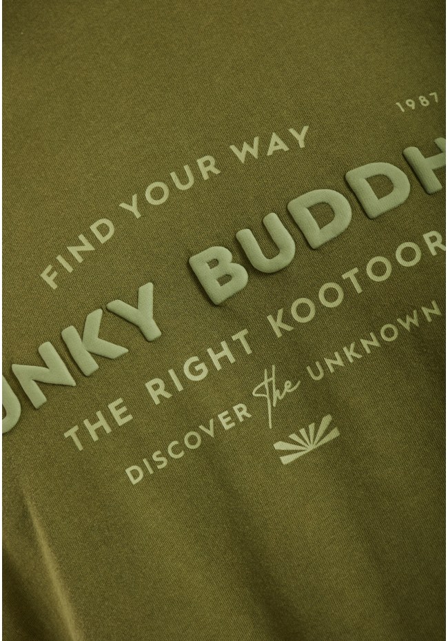 T-shirt με embossed τύπωμα από οργανικό βαμβάκι