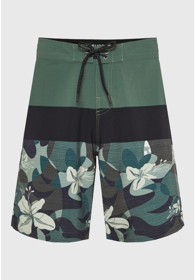 Ανδρικό μαγιό βερμούδα με floral τύπωμα
