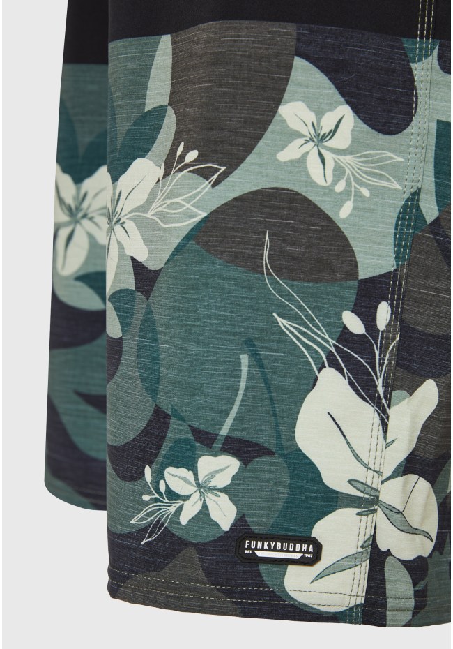 Ανδρικό μαγιό βερμούδα με floral τύπωμα