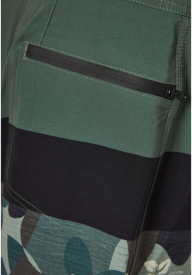 Ανδρικό μαγιό βερμούδα με floral τύπωμα