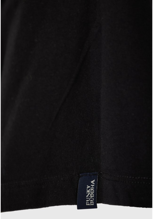 T-shirt με faded τύπωμα στο στήθος