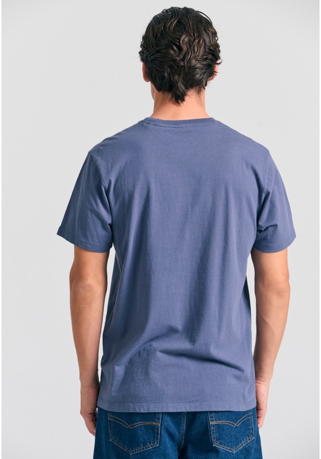 T-shirt με faded τύπωμα στο στήθος