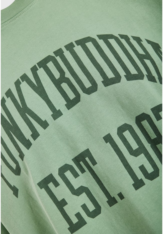 Relaxed fit t-shirt με branded τύπωμα