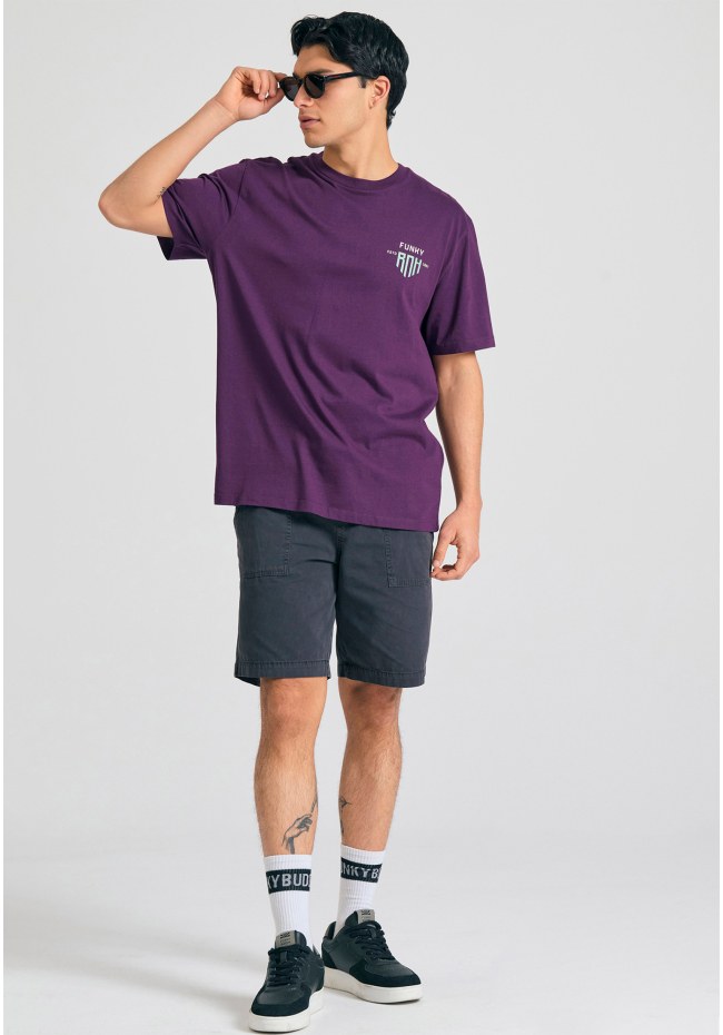 Relaxed fit t-shirt with graphic print on the back