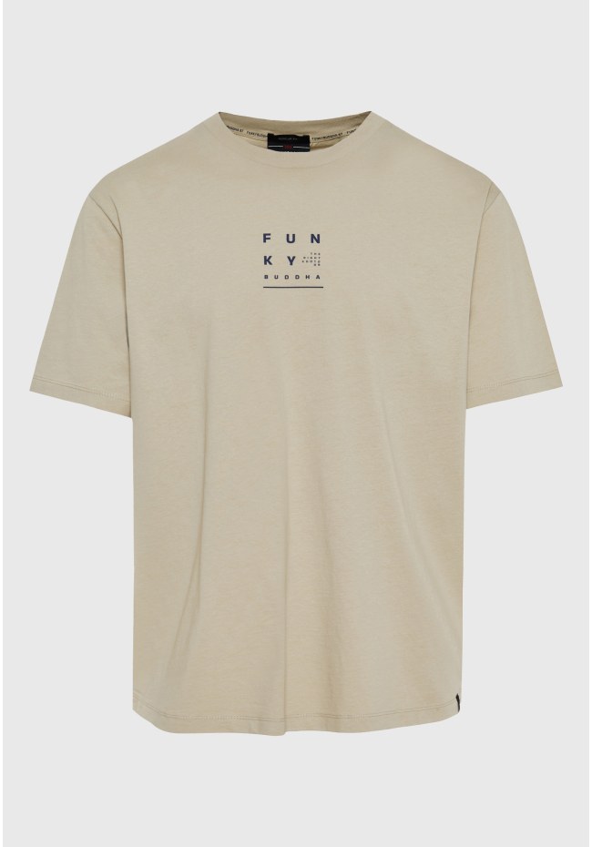 Relaxed t-shirt με text artwork τύπωμα στην πλάτη