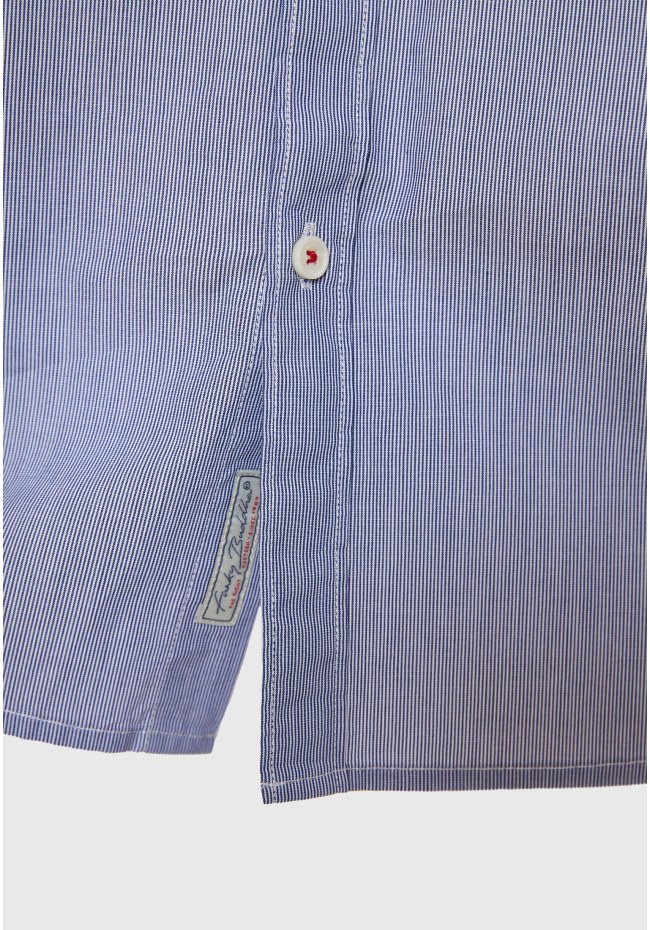 Yarn dyed oxford striped shirt