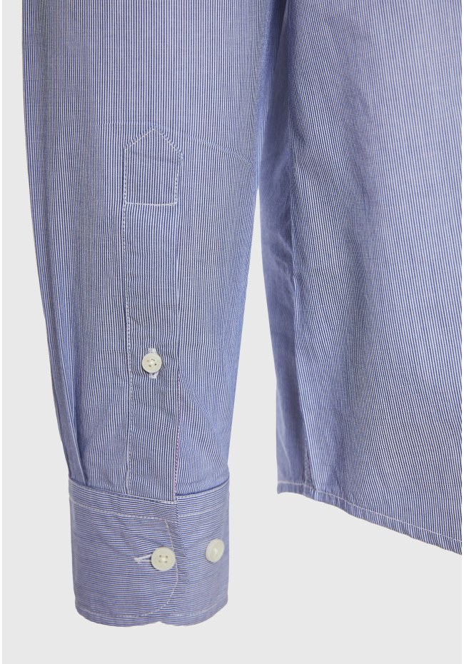 Yarn dyed oxford striped shirt