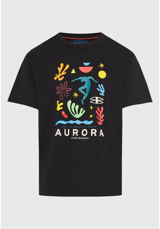 Relaxed fit t-shirt με graphic τύπωμα